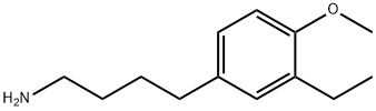 Benzenebutanamine, 3-ethyl-4-methoxy- (9CI) Structure