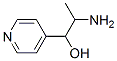 4-Pyridinemethanol,  -alpha--(1-aminoethyl)- Structure