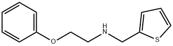 2-Phenoxy-N-(2-thienylmethyl)-1-ethanamine Structure