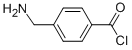 Benzoyl chloride, 4-(aminomethyl)- (9CI) Structure