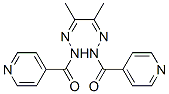 N-[[(3Z)-3-(pyridine-4-carbonylhydrazinylidene)butan-2-ylidene]amino]p yridine-4-carboxamide 구조식 이미지