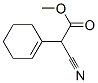 methyl alpha-cyano-1-cyclohexene-1-acetate 구조식 이미지