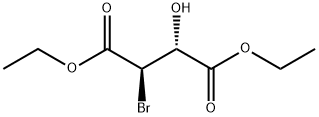 2R,3R)-diethyl 2-broMo-3-hydroxysuccinate 구조식 이미지