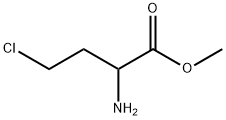 Butanoic  acid,  2-amino-4-chloro-,  methyl  ester Structure