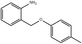 Benzenamine, 2-[(4-methylphenoxy)methyl]- (9CI) Structure
