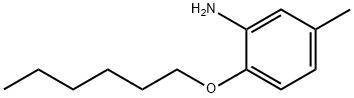 벤젠아민,2-(헥실옥시)-5-메틸-(9CI) 구조식 이미지