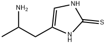 2H-Imidazole-2-thione,  4-(2-aminopropyl)-1,3-dihydro- 구조식 이미지