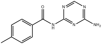 Benzamide, N-(4-amino-1,3,5-triazin-2-yl)-4-methyl- (9CI) Structure
