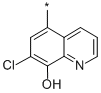 Halquinol 구조식 이미지