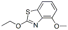 Benzothiazole, 2-ethoxy-4-methoxy- (9CI) Structure