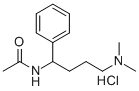 Acetamide, N-(alpha-(3-(dimethylamino)propyl)benzyl)-, hydrochloride 구조식 이미지