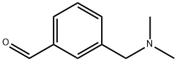 3-DIMETHYLAMINOMETHYL-BENZALDEHYDE 구조식 이미지