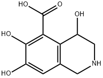 5-이소퀴놀린카르복실산,1,2,3,4-테트라히드로-4,6,7-트리히드록시-(9CI) 구조식 이미지