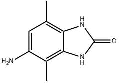 2H-Benzimidazol-2-one,  5-amino-1,3-dihydro-4,7-dimethyl- Structure