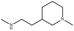 N-Methyl-2-(1-methyl-3-piperidinyl)-1-ethanamine Structure