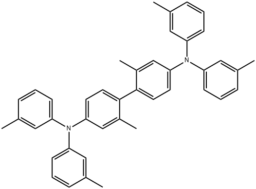 N, N,N',N'-tetra-(3-Methylphenyl)-2,2'-diMethylbenzidine Structure