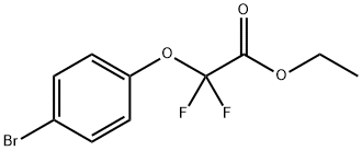 (4-Bromo-phenoxy)-difluoro-acetic acid ethyl ester Structure