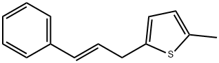 Thiophene, 2-methyl-5-[(2E)-3-phenyl-2-propenyl]- (9CI) 구조식 이미지