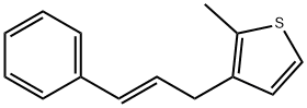 Thiophene, 2-methyl-3-[(2E)-3-phenyl-2-propenyl]- (9CI) 구조식 이미지