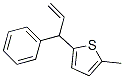 Thiophene, 2-methyl-5-(1-phenyl-2-propenyl)- (9CI) 구조식 이미지
