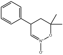 4H-1,2-Oxazine,5,6-dihydro-6,6-dimethyl-4-phenyl-,2-oxide(9CI) 구조식 이미지