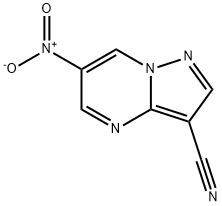 6-NITROPYRAZOLO[1,5-A]PYRIMIDINE-3-CARBONITRILE Structure