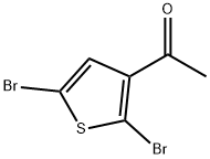 3-Acetyl-2,5-dibromothiophene 구조식 이미지