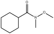 N-Methoxy-N-MethylcyclohexanecarboxaMide 구조식 이미지