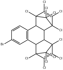 2-BROMONAPHTHALENE-BIS(HEXACHLOROCYCLO-& 구조식 이미지