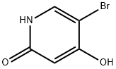 5-Bromo-4-hydroxypyridin-2(1H)-one 구조식 이미지
