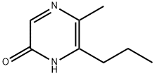 2(1H)-Pyrazinone,5-methyl-6-propyl-(9CI) Structure