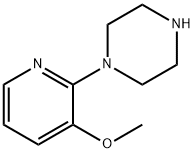 1-(3-메톡시-피리딘-2-YL)-피페라진 구조식 이미지