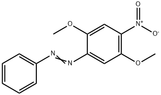 2,5-디메톡시-4-니트로아조벤젠 구조식 이미지