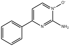 2-Amino-4-phenylpyrimidine 1-oxide 구조식 이미지