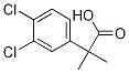 2-(3,4-Dichlorophenyl)-2-methylpropanoic acid 구조식 이미지