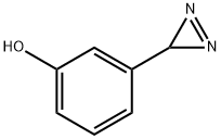 3-hydroxyphenyl-3H-diazirine 구조식 이미지