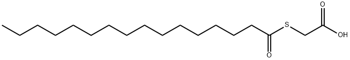 palmitoyl thioglycolate Structure