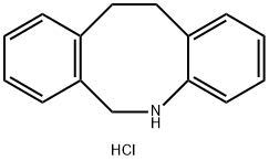 5,6,11,12-TETRAHYDRODIBENZ B,F AZOCINE    HYDROCHLORIDE 구조식 이미지