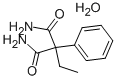 2-ETHYL-2-PHENYLMALONAMIDE HYDRATE 구조식 이미지