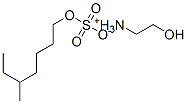 (2-hydroxyethyl)ammonium 5-methylheptyl sulphate 구조식 이미지