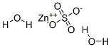 zinc(+2) cation sulfate dihydrate Structure