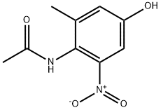 아세트아미드,N-(4-히드록시-2-메틸-6-니트로페닐)-(9CI) 구조식 이미지