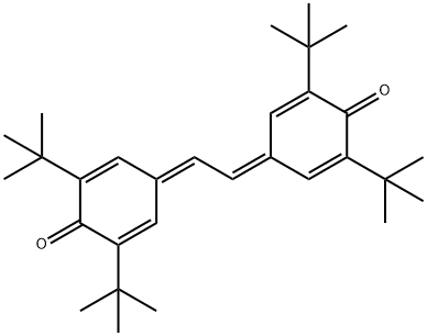 3,3',5,5'-TETRA-TERT-BUTYL-4,4'-STILBENEQUINONE 구조식 이미지