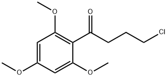 4-chloro-2',4',6'-trimethoxybutyrophenone  Structure