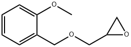 2-{[(2-메톡시벤질)옥시]메틸}옥시란 구조식 이미지