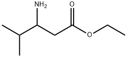 3-AMINO-4-METHYL-PENTANOIC ACID ETHYL ESTER Structure