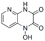 Pyrido[2,3-b]pyrazine-2,3-dione, 1,4-dihydro-1-hydroxy- (9CI) Structure