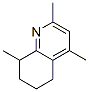 Quinoline, 5,6,7,8-tetrahydro-2,4,8-trimethyl- Structure