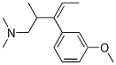 3-(3-Methoxyphenyl)-N,N,2-triMethylpent-3-en-1-aMine 구조식 이미지