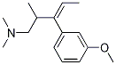 3-(3-Methoxyphenyl)-N,N,2-triMethylpent-3-en-1-aMine Structure